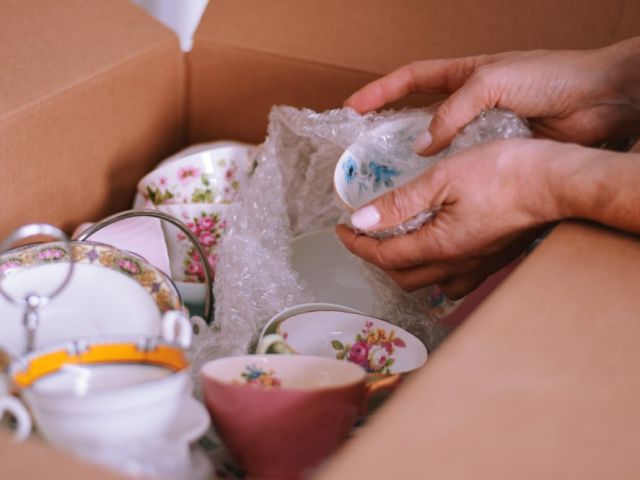 Getting rid of things that no are no longer important is an important aspect of downsizing